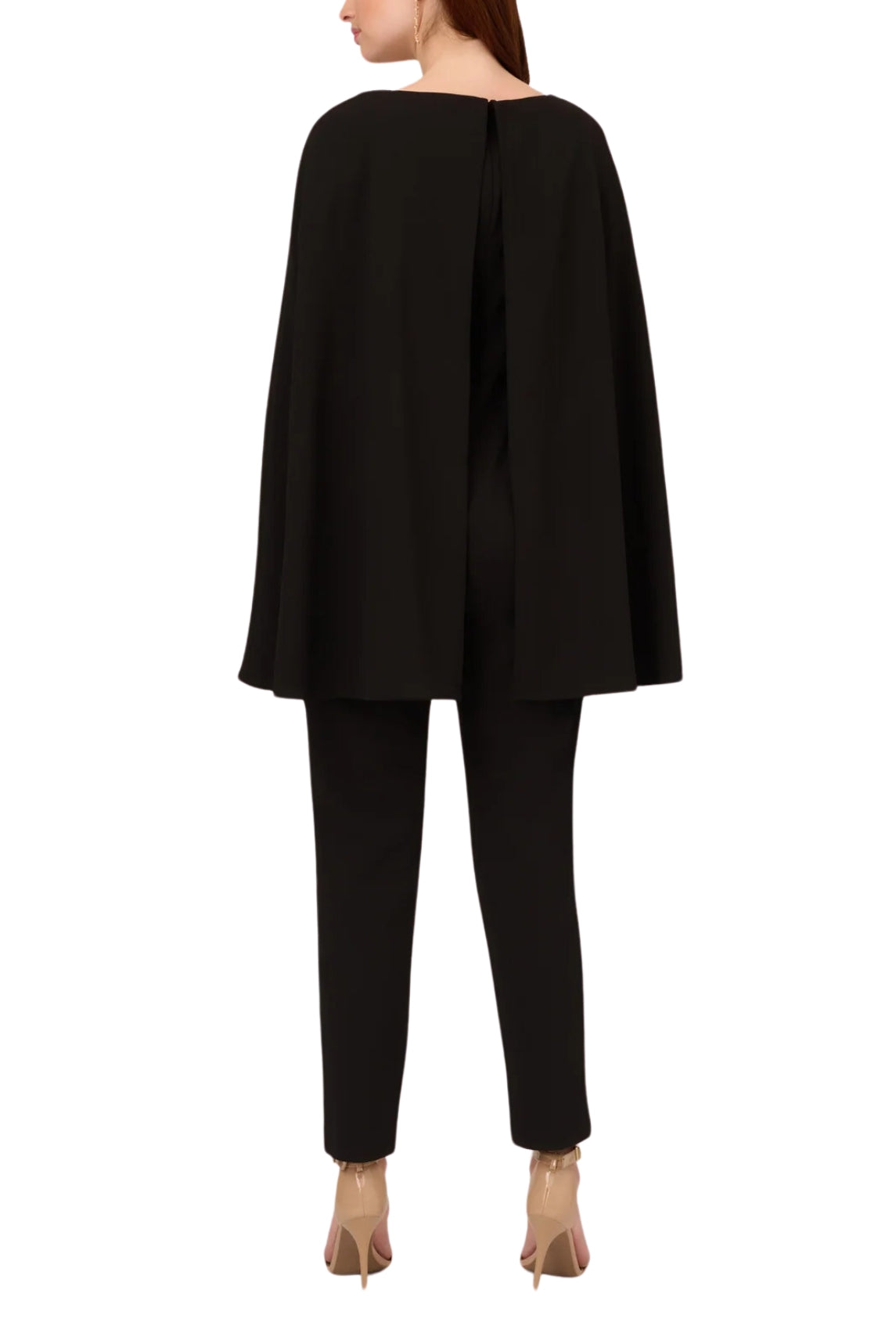 Crepe Capelet Jumpsuit – Chic One‑Piece Outfit