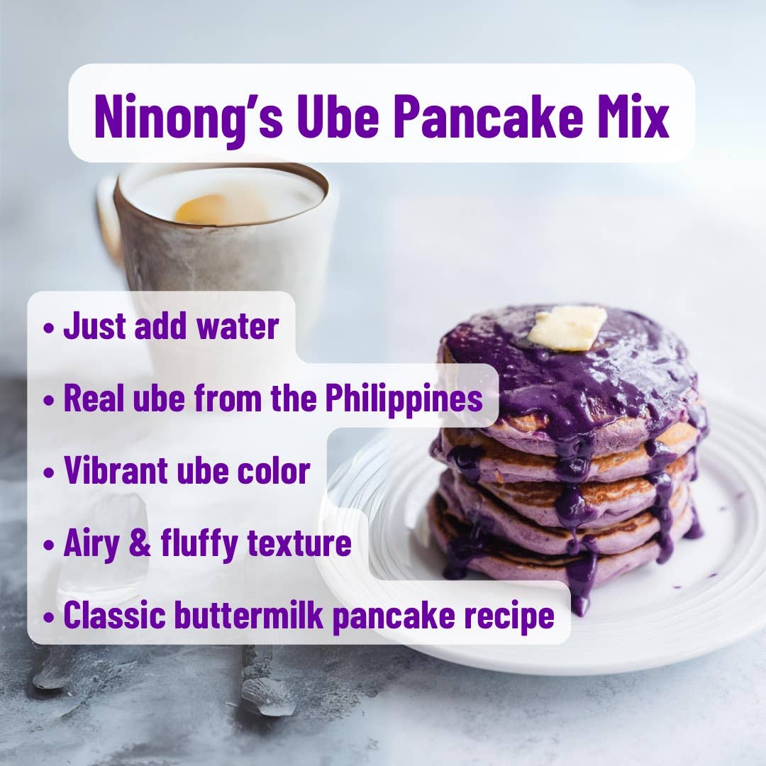 Ube Buttermilk Pancake Mix – Filipino-Inspired Breakfast