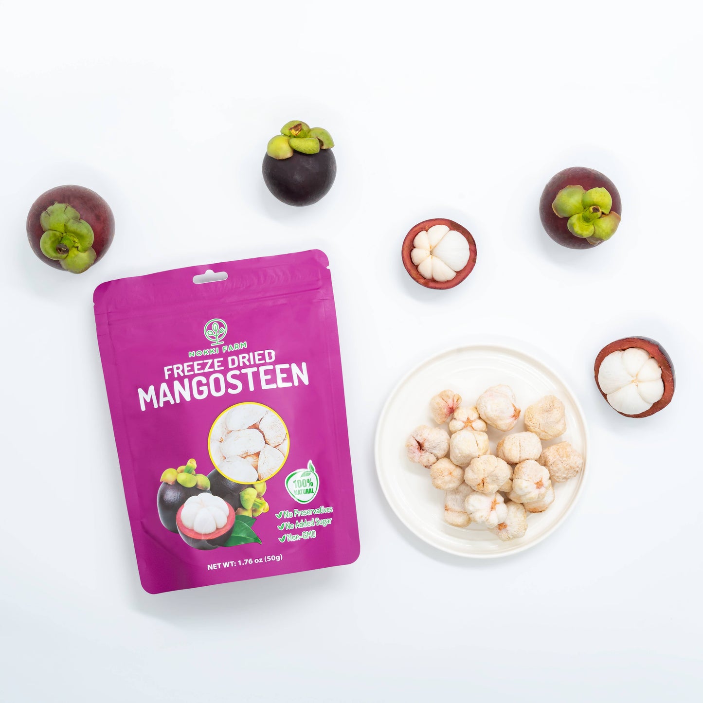 Pure Mangosteen Crisps – Pure Fruit, Naturally Sweet, No Added Sugar