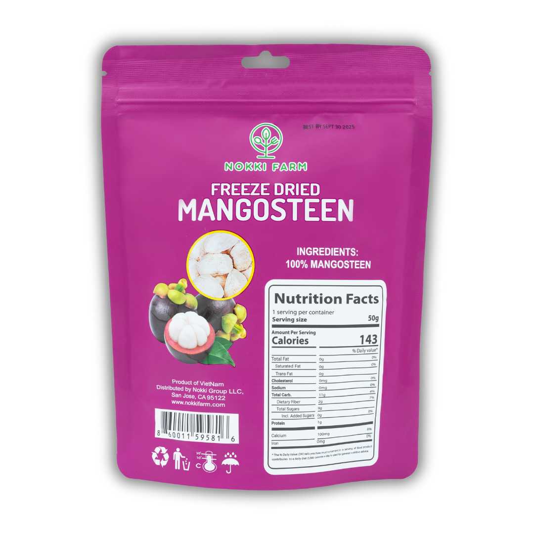 Pure Mangosteen Crisps – Pure Fruit, Naturally Sweet, No Added Sugar