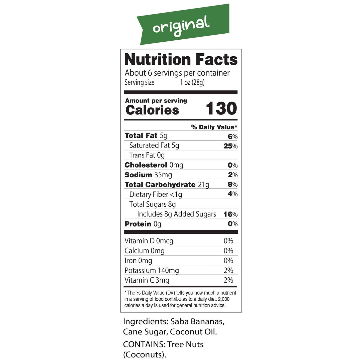 Sun Tropics Saba Banana Chips - Original 6oz