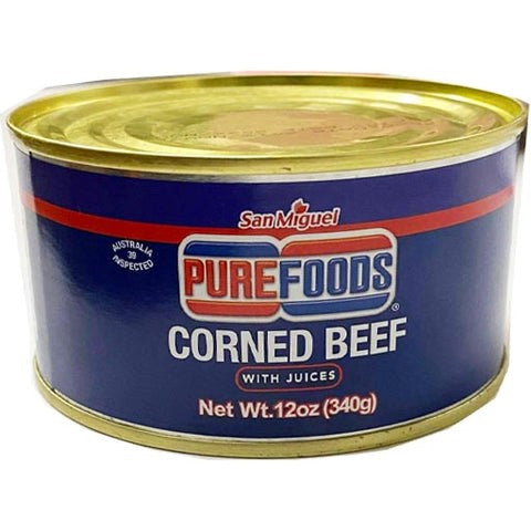 Purefoods Corned Beef with Juices 12 oz – Filipino Corned Beef