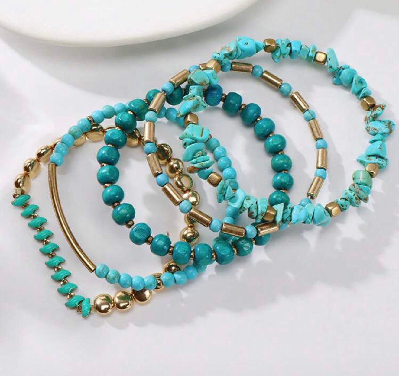Boho Stacking Bracelet Set | Vibrant Beaded Layers