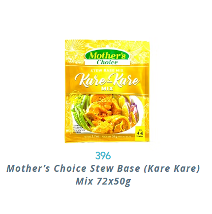 Mother’s Choice Stew Base for Kare-Kare – Authentic Filipino Peanut Stew Mix, 50g
