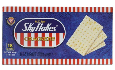 M.Y. San - Skyflakes Crackers in Box - 18 Pack - 450 G