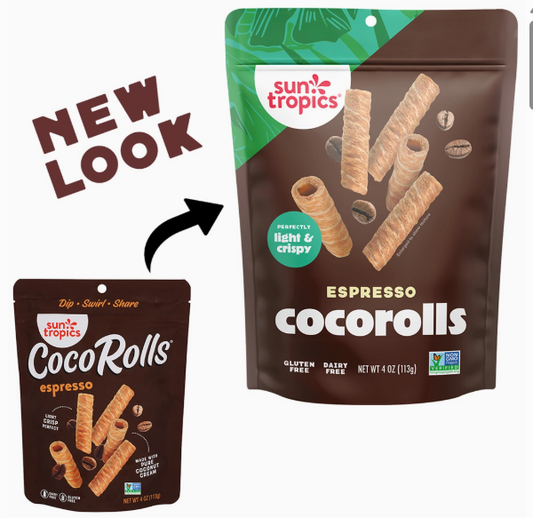 Sun Tropics Coco Rolls – Espresso Flavor, 4oz