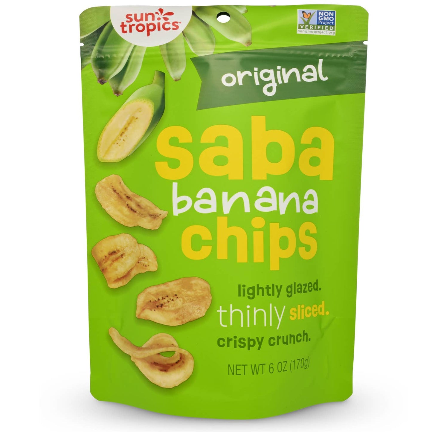 Sun Tropics Saba Banana Chips - Original 6oz