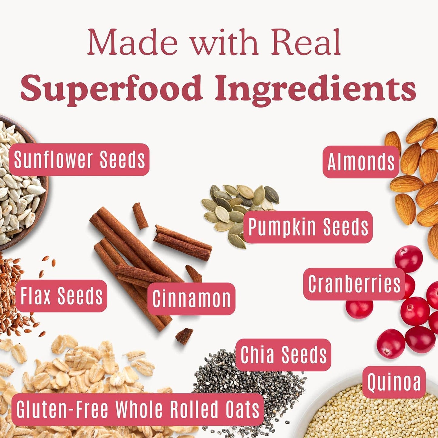 Cranberry Almond Flax Oat Cup – High‑Fiber, Antioxidant Breakfast