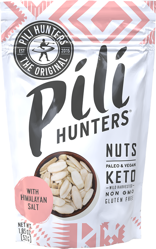 Pili Hunters Pink Himalayan Salt Pili Nuts (1.85oz) - Superfood Snacks