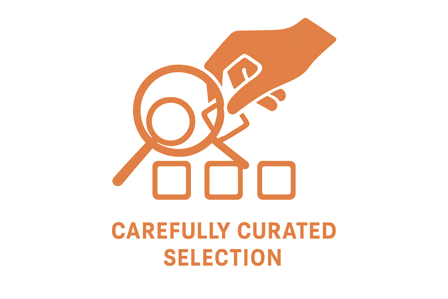 Carefully Curated Selection Icon