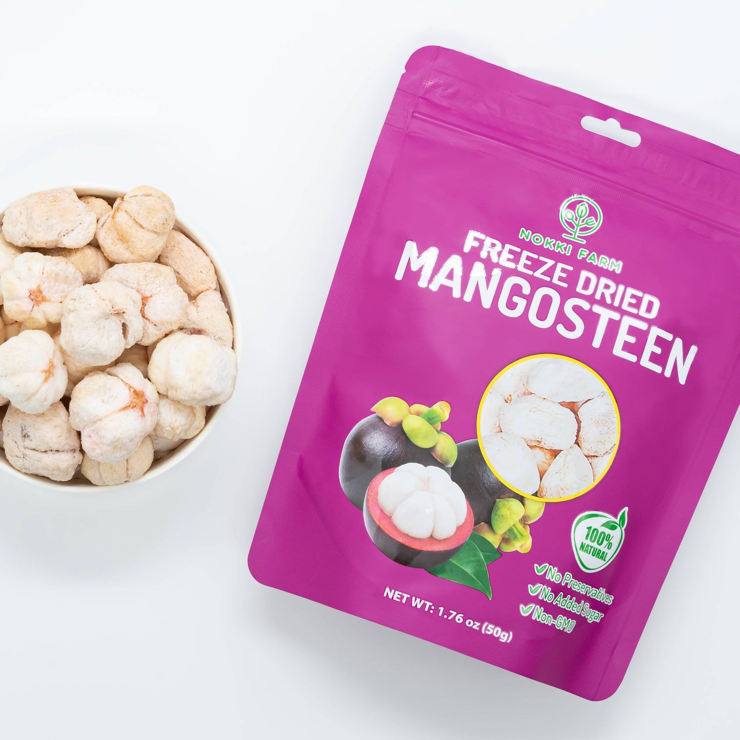 Pure Mangosteen Crisps – Pure Fruit, Naturally Sweet, No Added Sugar