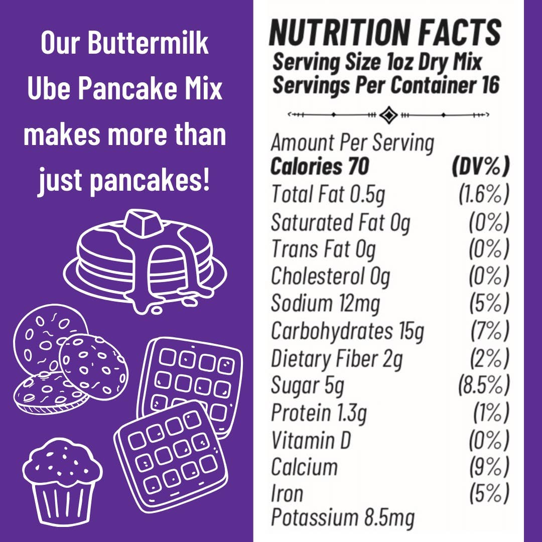 Ube Buttermilk Pancake Mix – Filipino-Inspired Breakfast