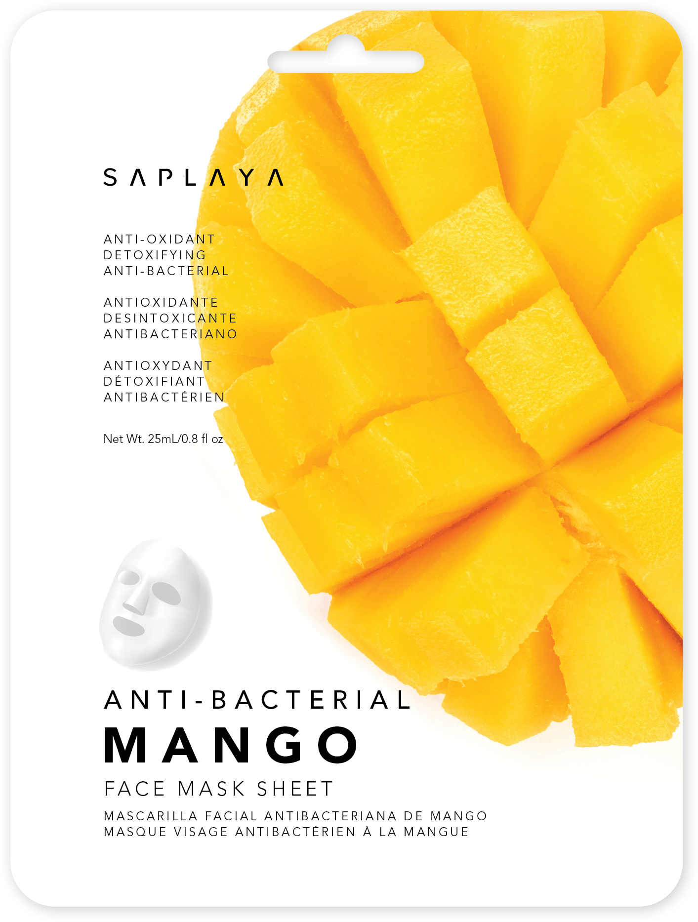 Saplaya Daily Skin Solution Mask Pack (6 Sheets, 5+1 Free) - Natural Korean Skincare